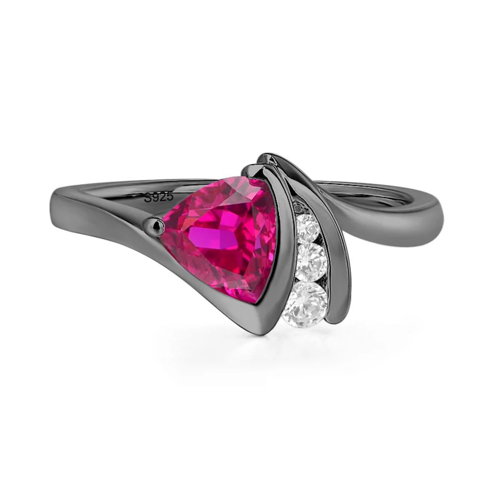 Ruby Sailboat Inspire Ring