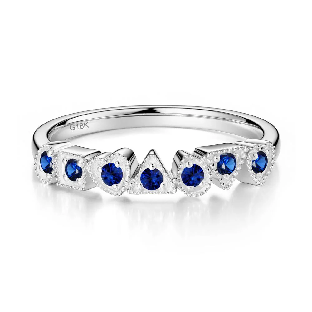 Unique Sapphire Statement Ring - Image 7