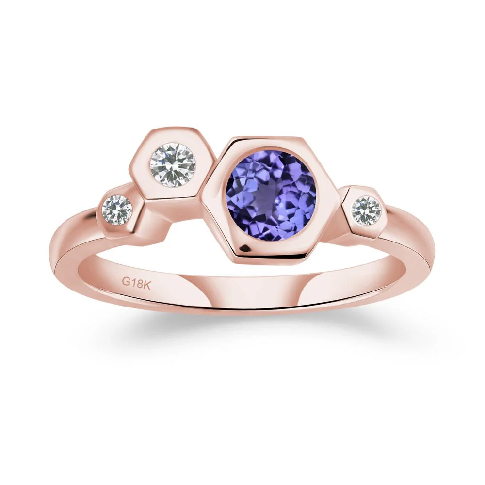 Unique Tanzanite Constellation Ring - Image 8