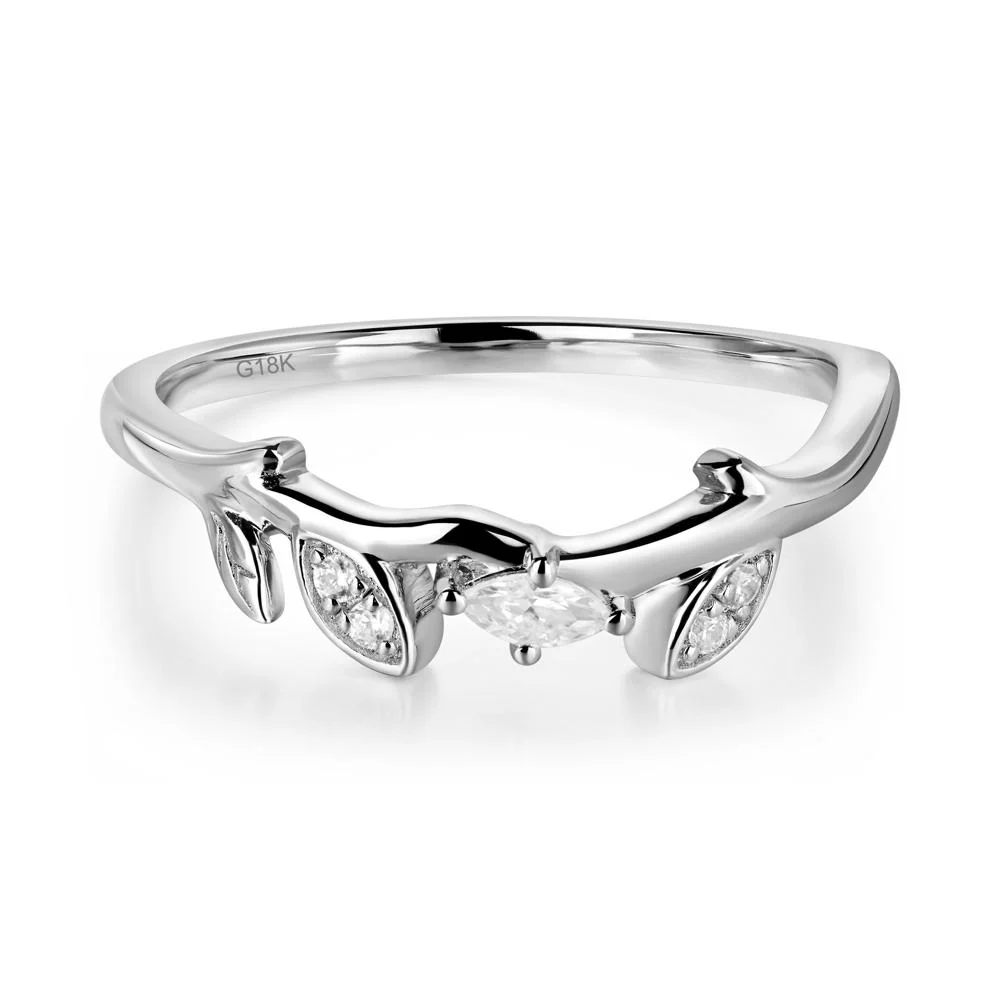 Vine Leaf Citrine Engagement Ring - Image 20