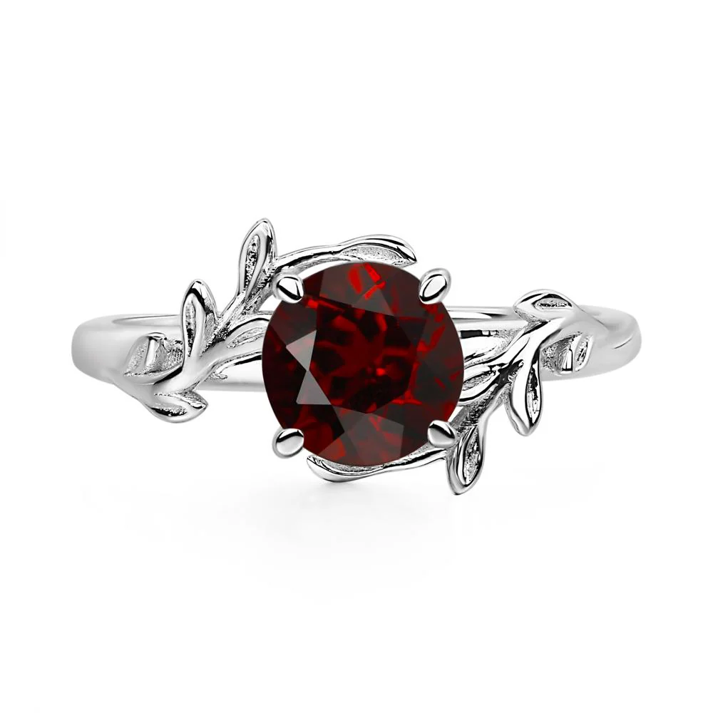 Garnet Vine Ring - Image 4