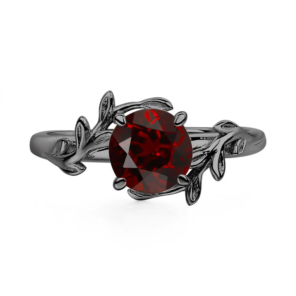 Garnet Vine Ring - Image 5