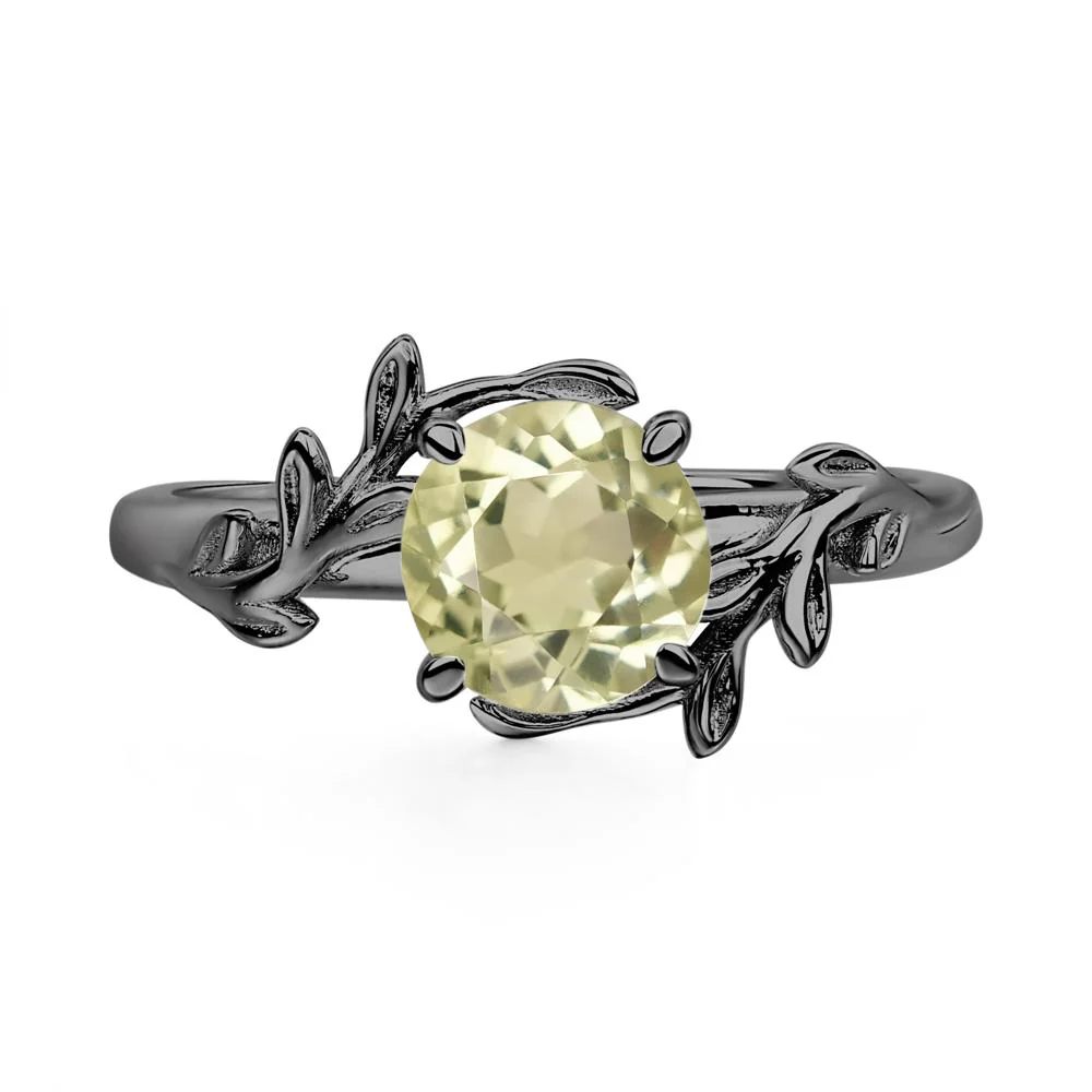 Lemon Quartz Vine Ring - Image 3
