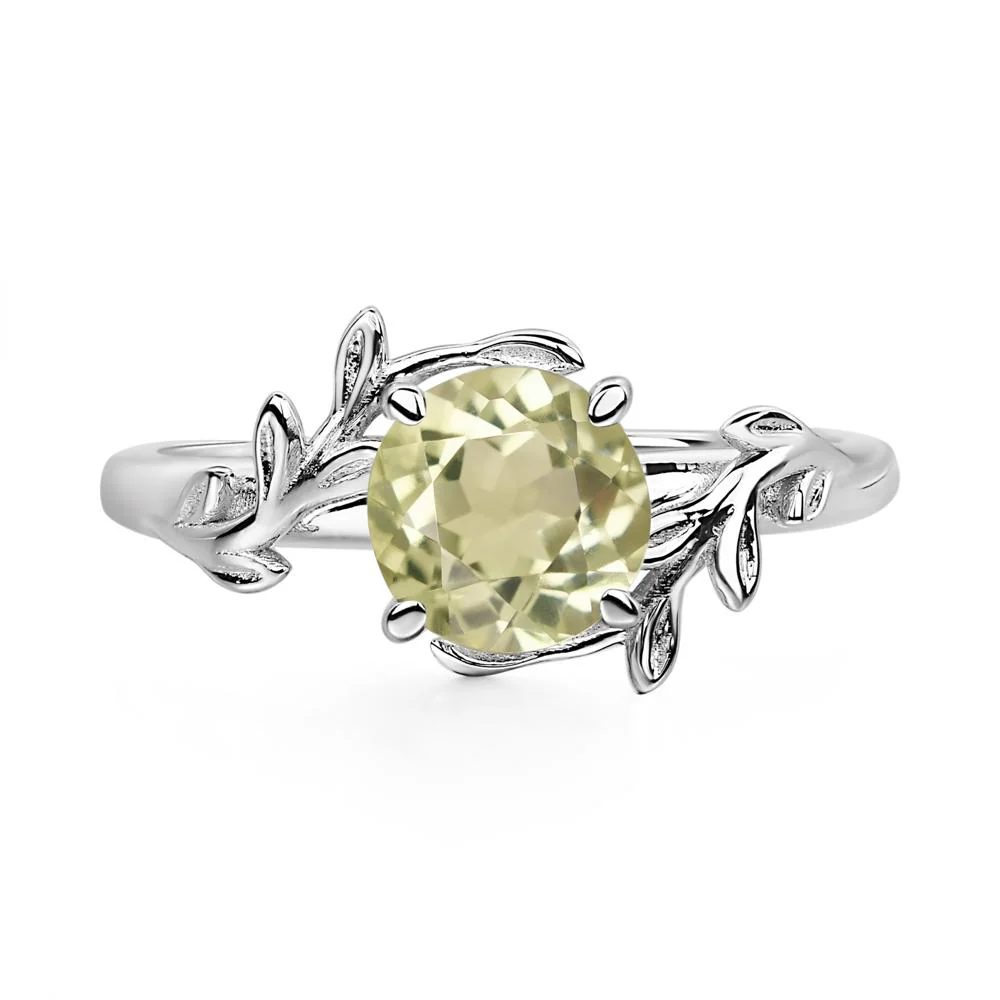 Lemon Quartz Vine Ring - Image 4