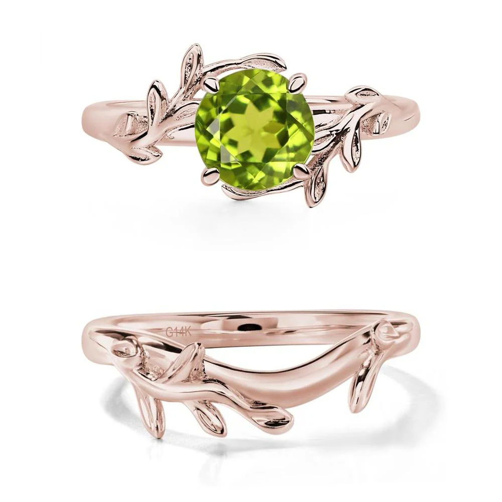 Peridot Vine Ring - Image 11