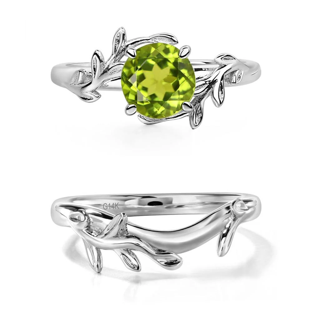 Peridot Vine Ring - Image 13