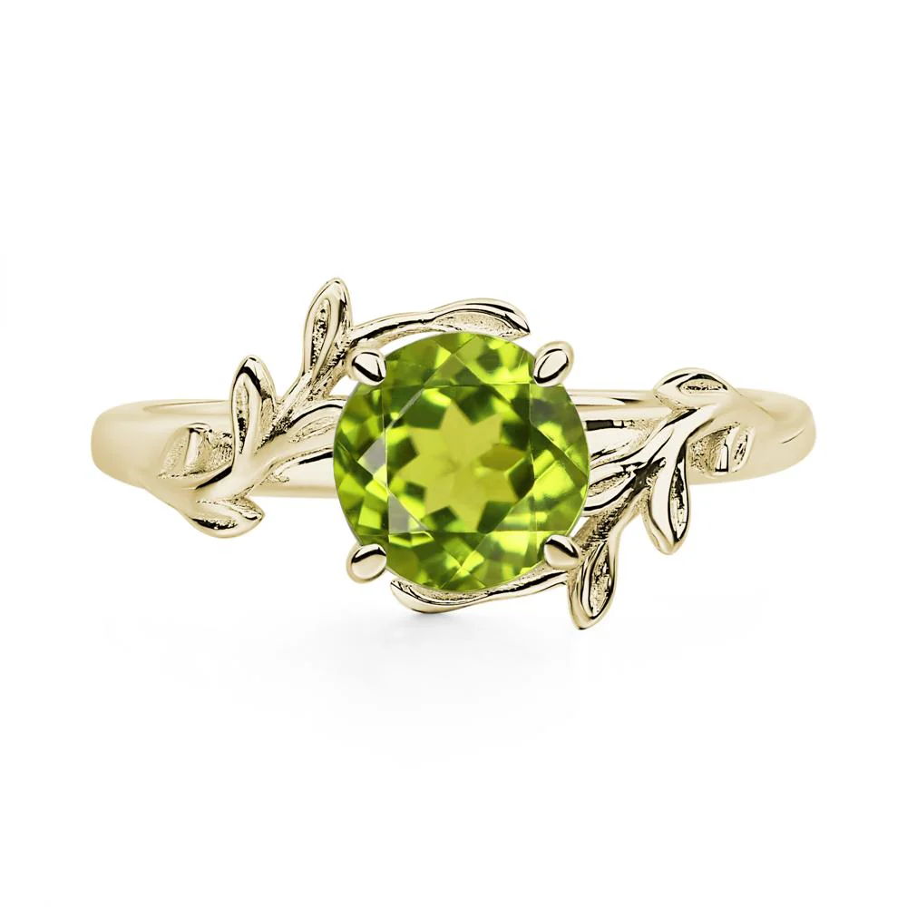 Peridot Vine Ring - Image 4