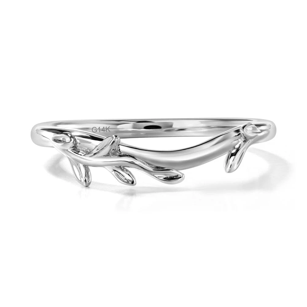 Sapphire Leaf and Vine Ring - Image 14