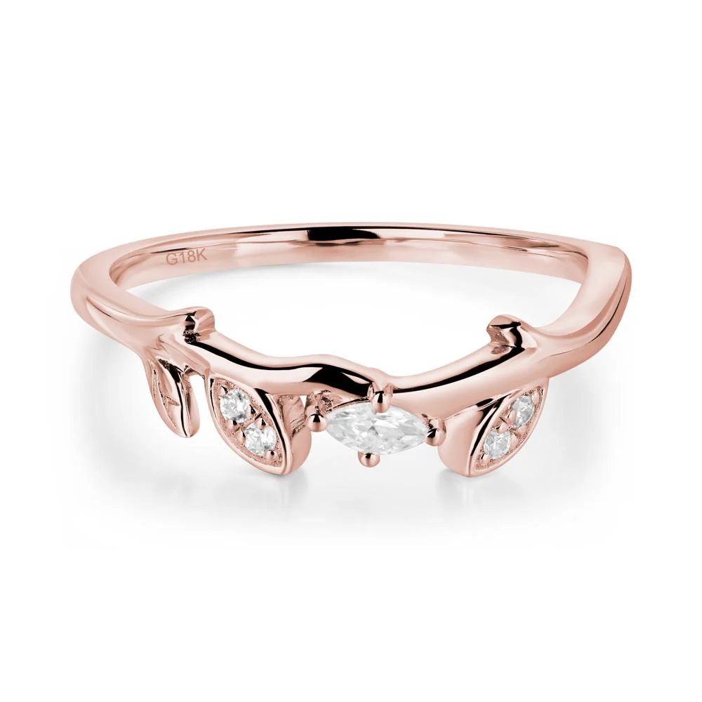 Vine Leaf Emerald Engagement Ring - Image 18