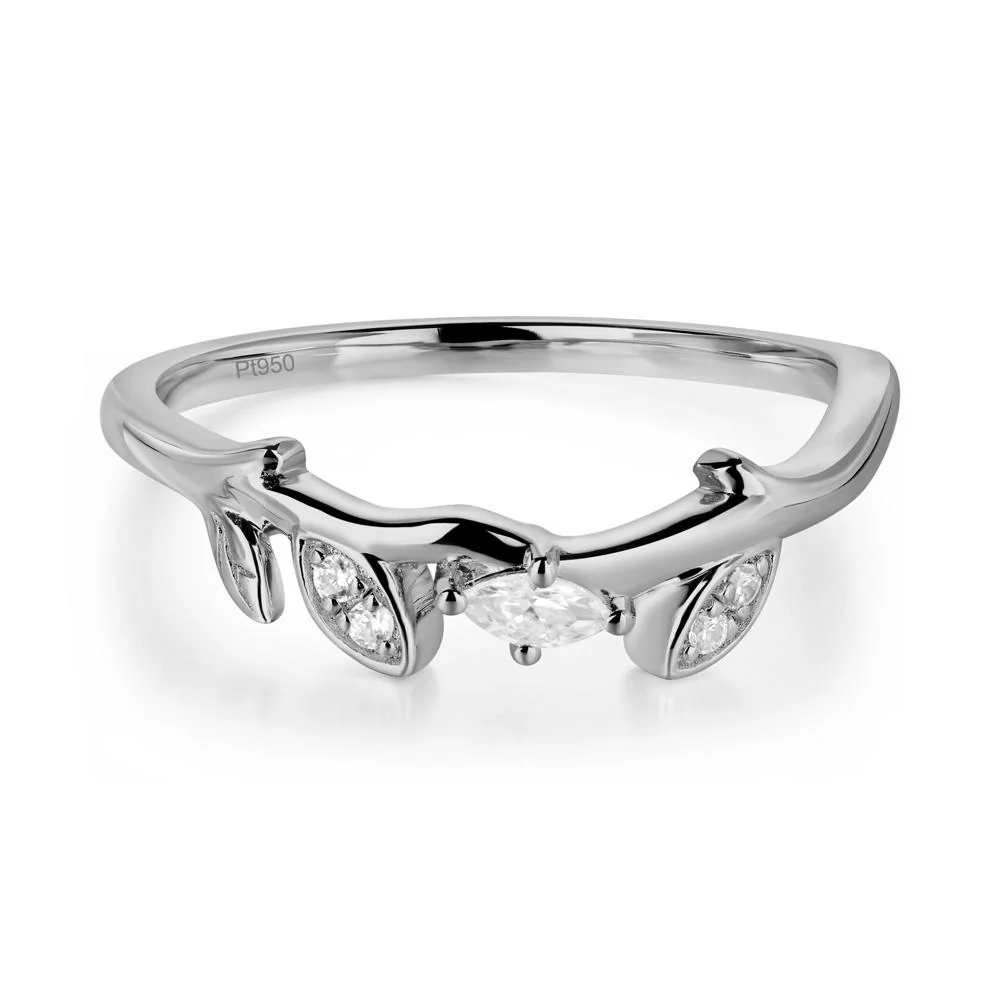 Vine Leaf Emerald Engagement Ring - Image 26