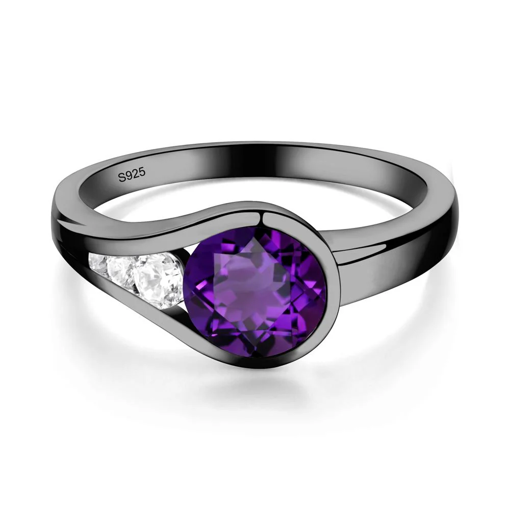 Prince Rupert's Drop Amethyst Ring - Image 4