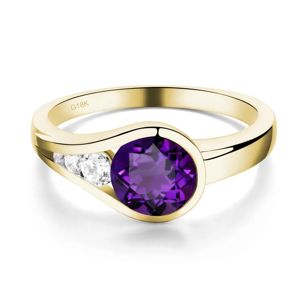 Prince Rupert's Drop Amethyst Ring - Image 9