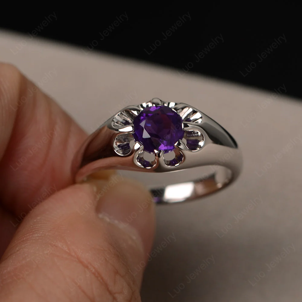 Amethyst Statement Ring - Image 2