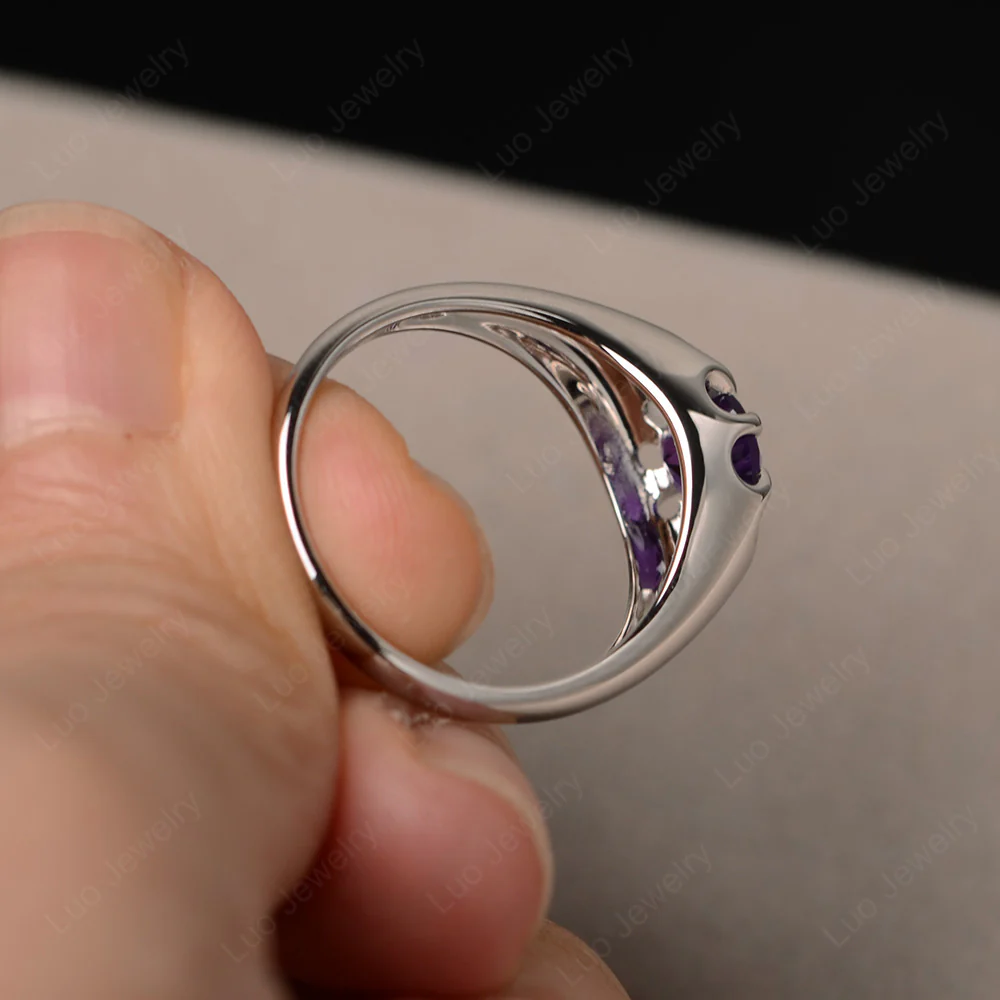 Amethyst Statement Ring - Image 4