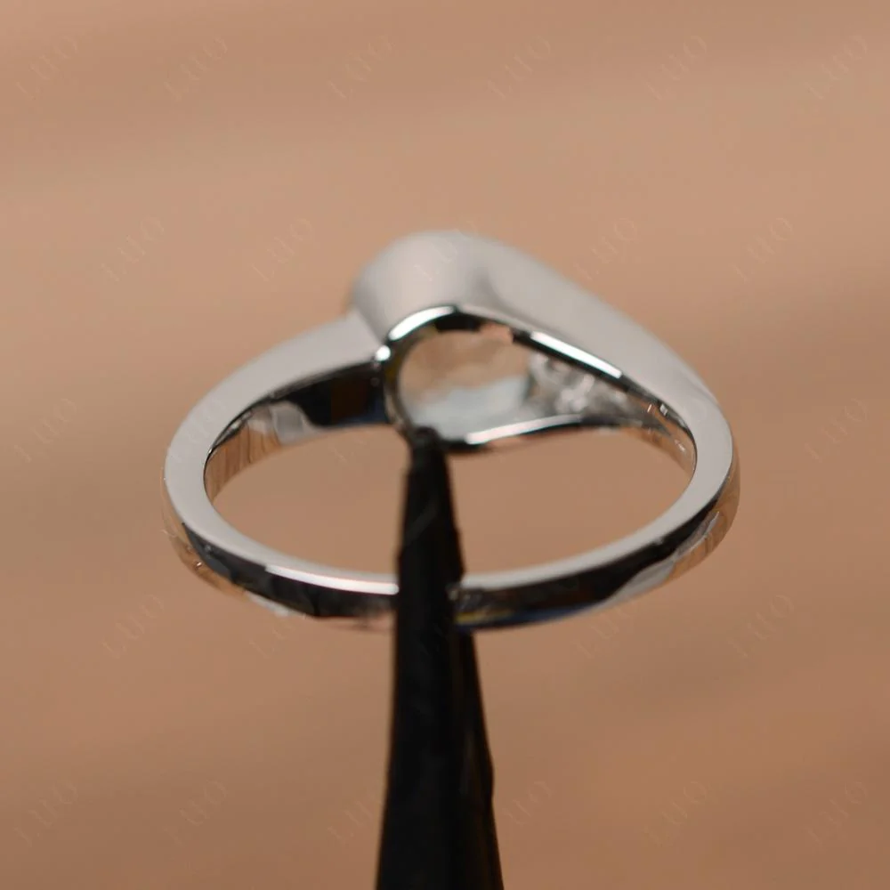 Aquamarine Rupert's Drop Ring - Image 11