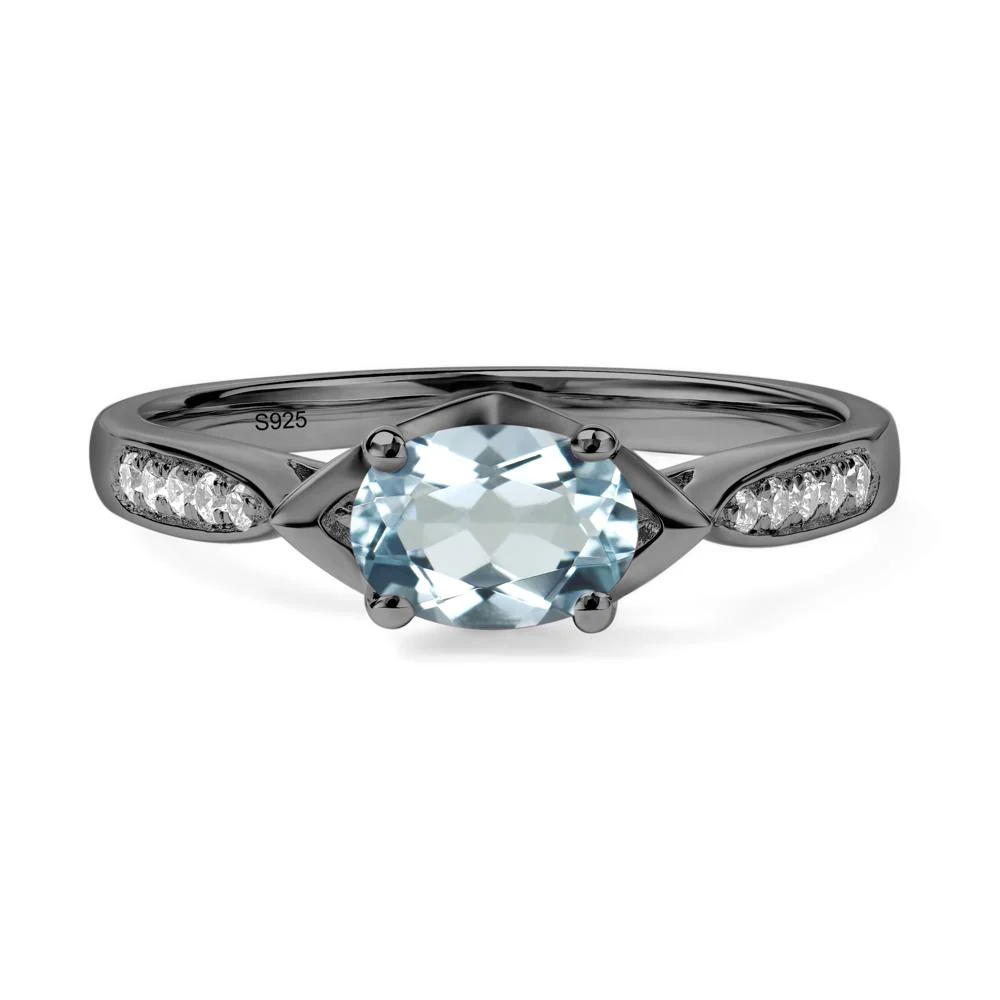 Aquamarine Petite Ring