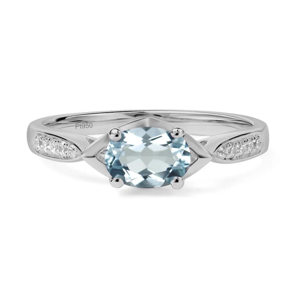 Aquamarine Petite Ring - Image 6
