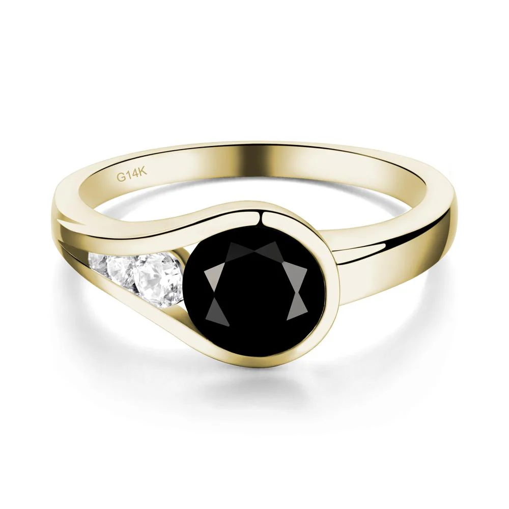 Prince Rupert's Drop Black Spinel Ring - Image 6