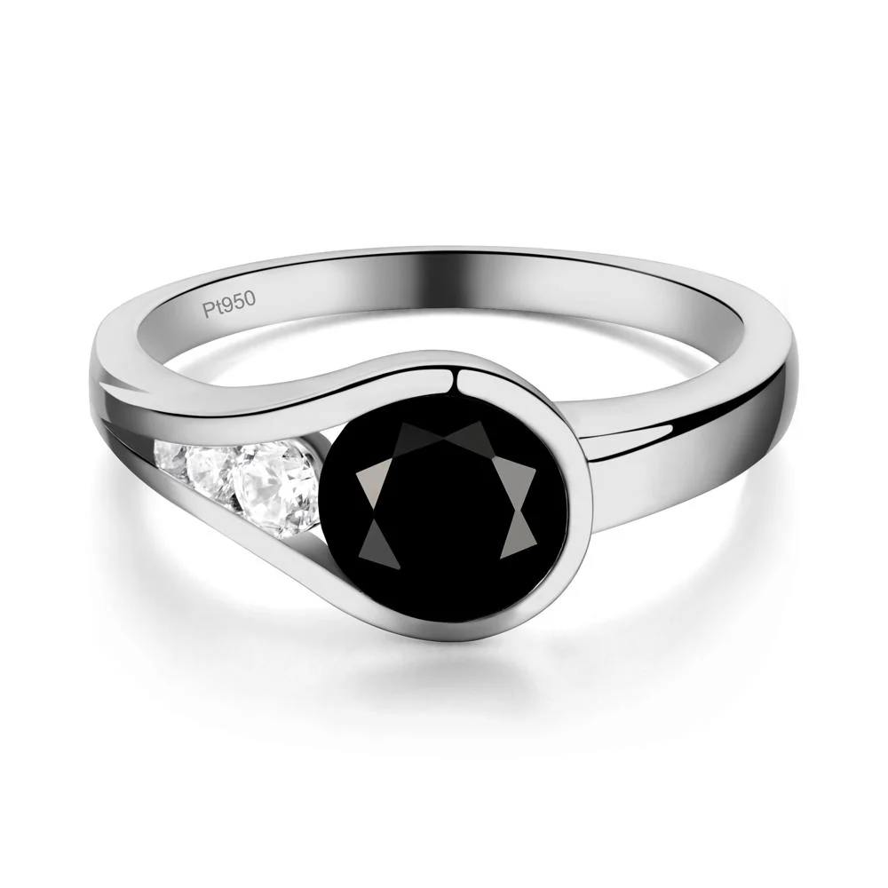 Prince Rupert's Drop Black Spinel Ring - Image 7