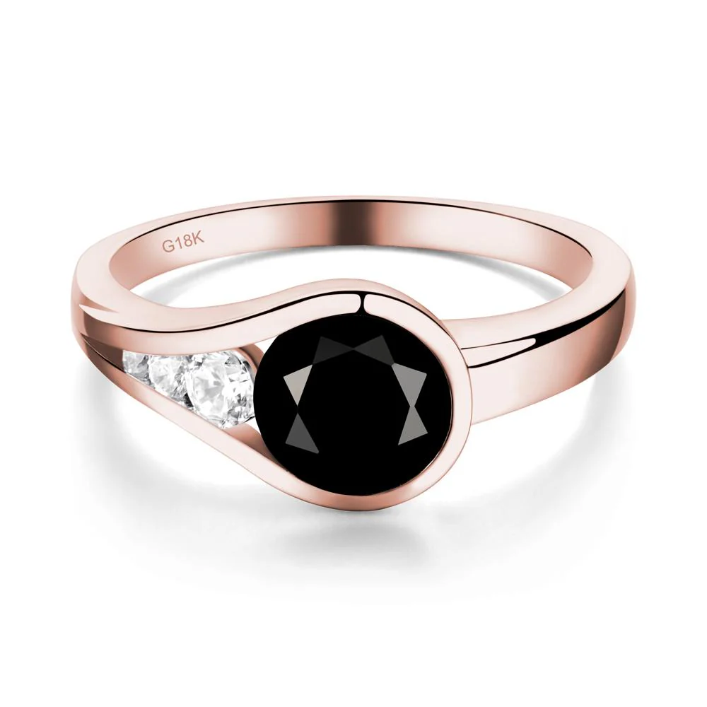 Prince Rupert's Drop Black Spinel Ring - Image 9