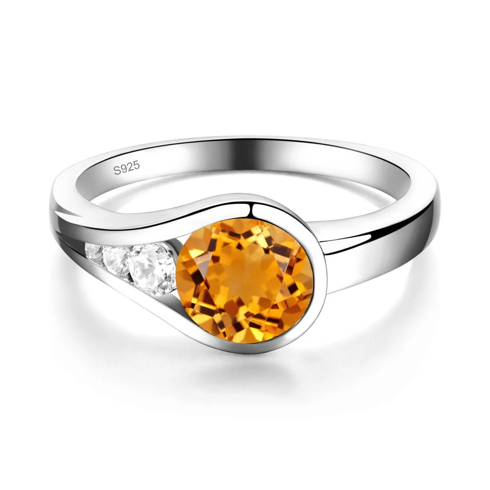 Citrine Rupert's Drop Ring - Image 3