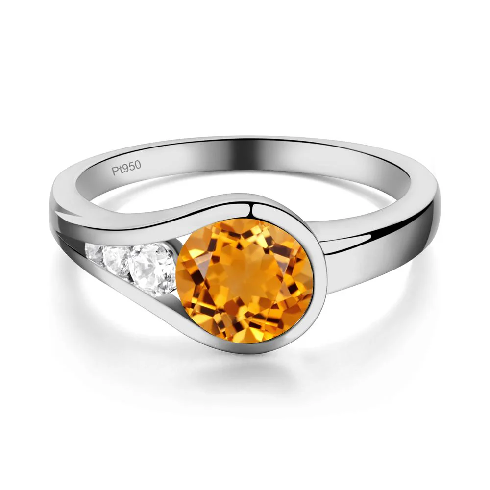 Citrine Rupert's Drop Ring - Image 6
