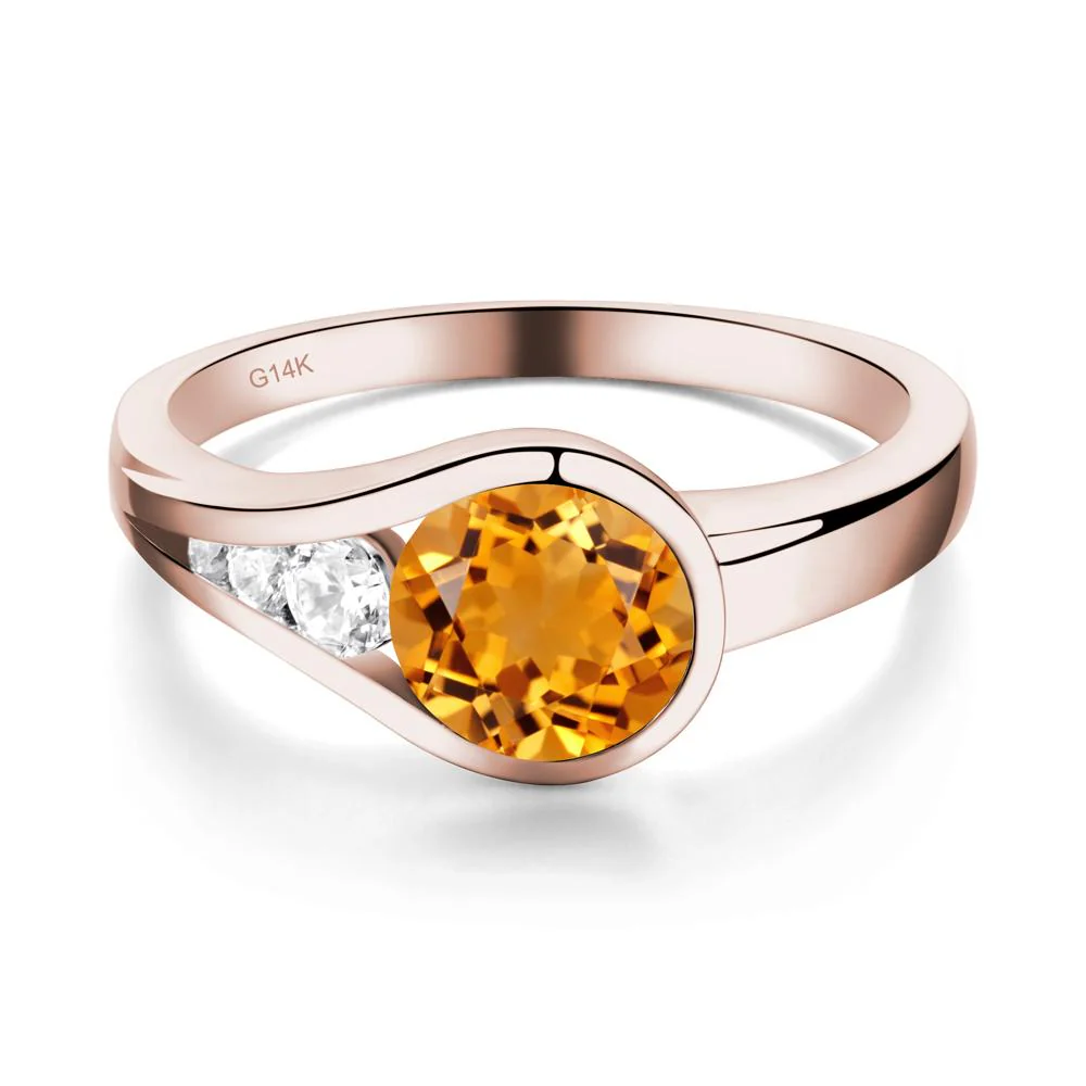 Citrine Rupert's Drop Ring - Image 8