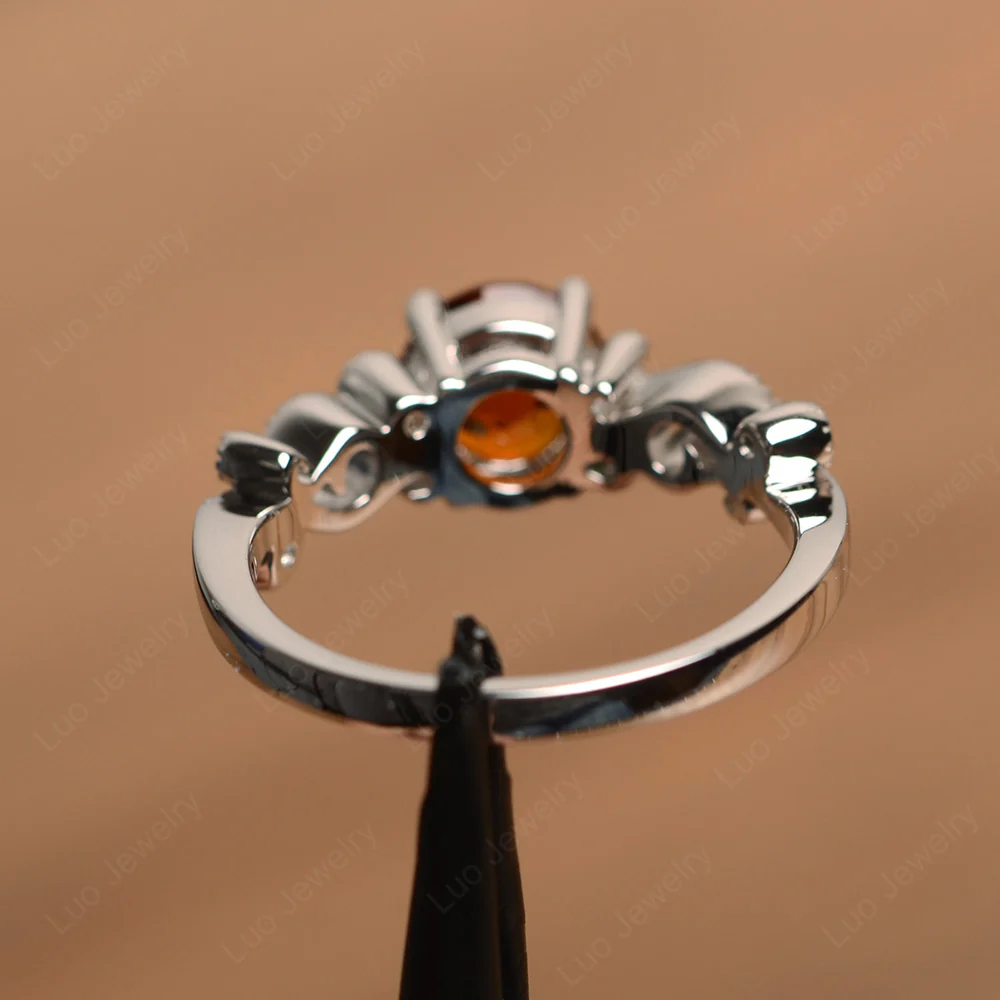 Dark Citrine Ring - Image 3