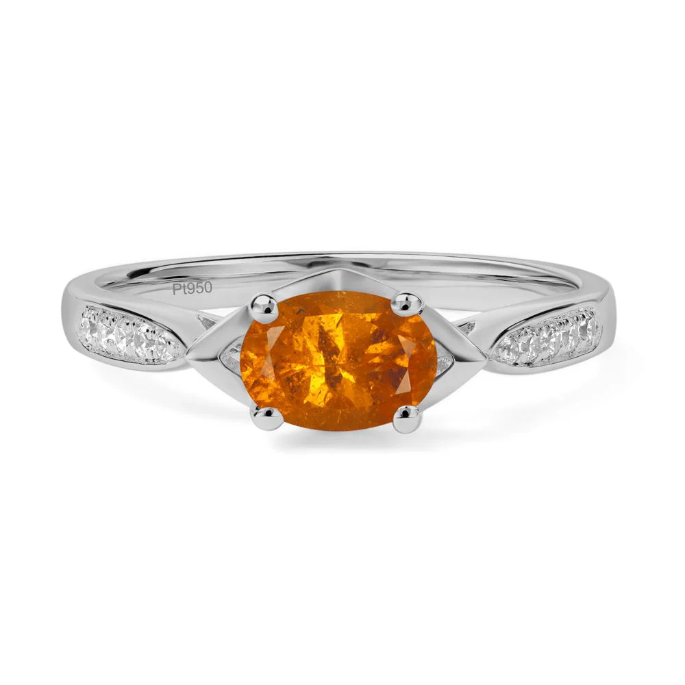 Petite Oval Horizontal Fender Ring - Image 6