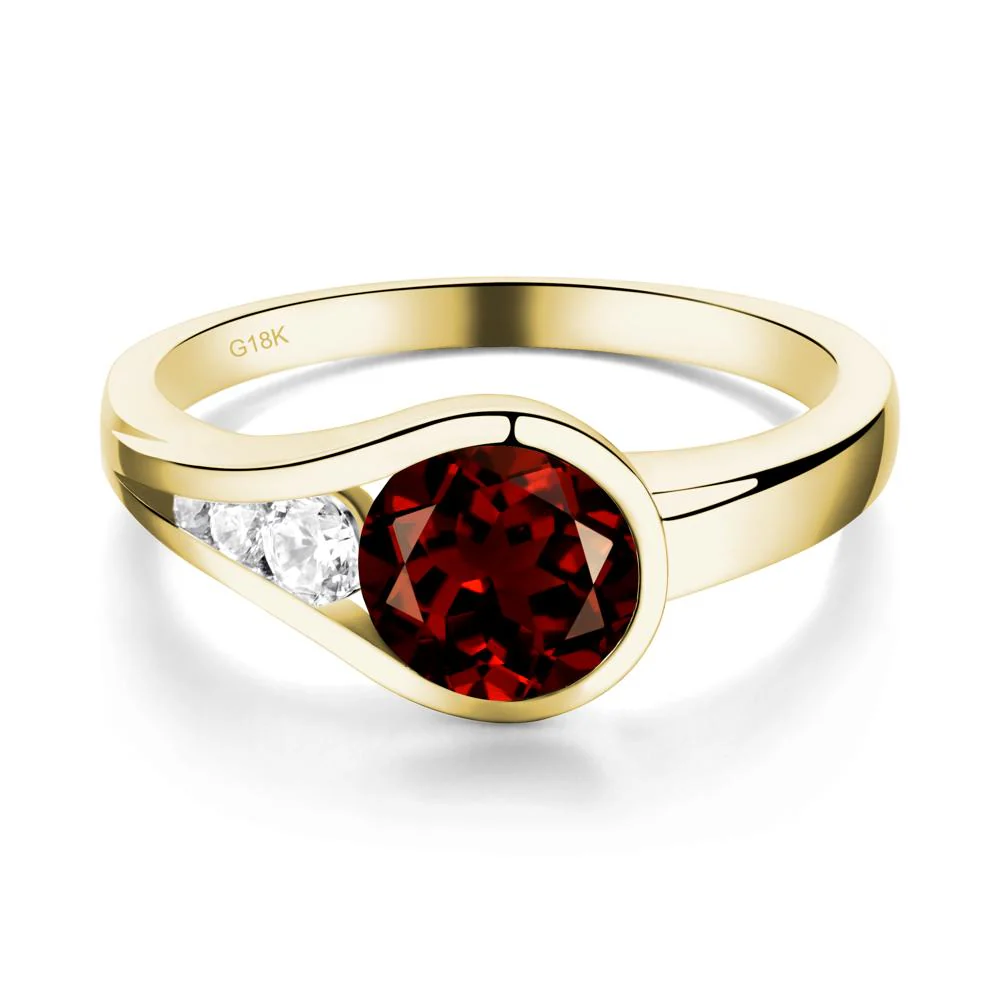 Garnet Rupert's Drop Ring - Image 3