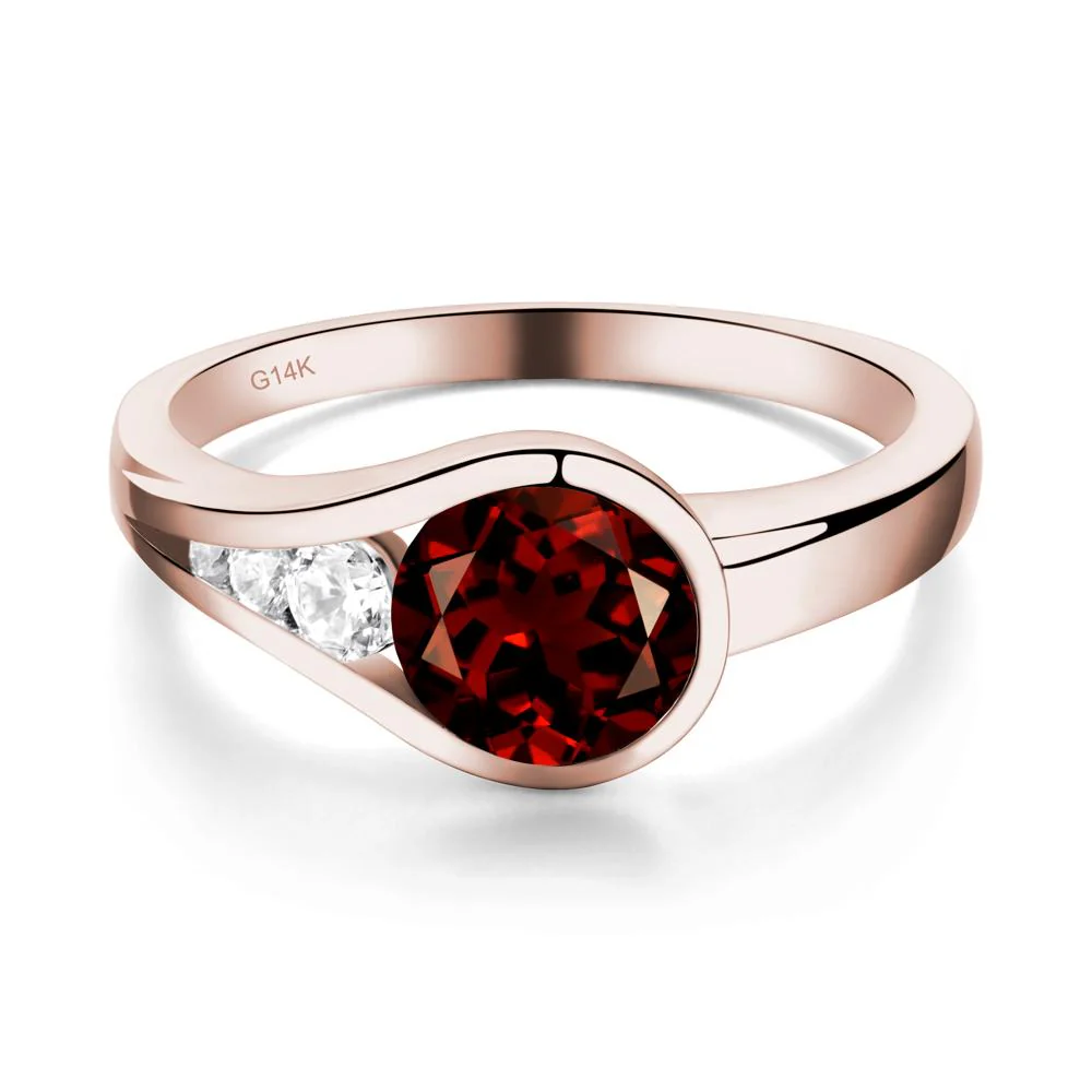 Garnet Rupert's Drop Ring - Image 4