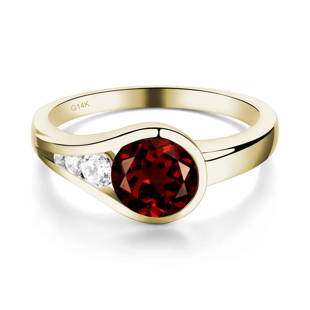 Garnet Rupert's Drop Ring - Image 9