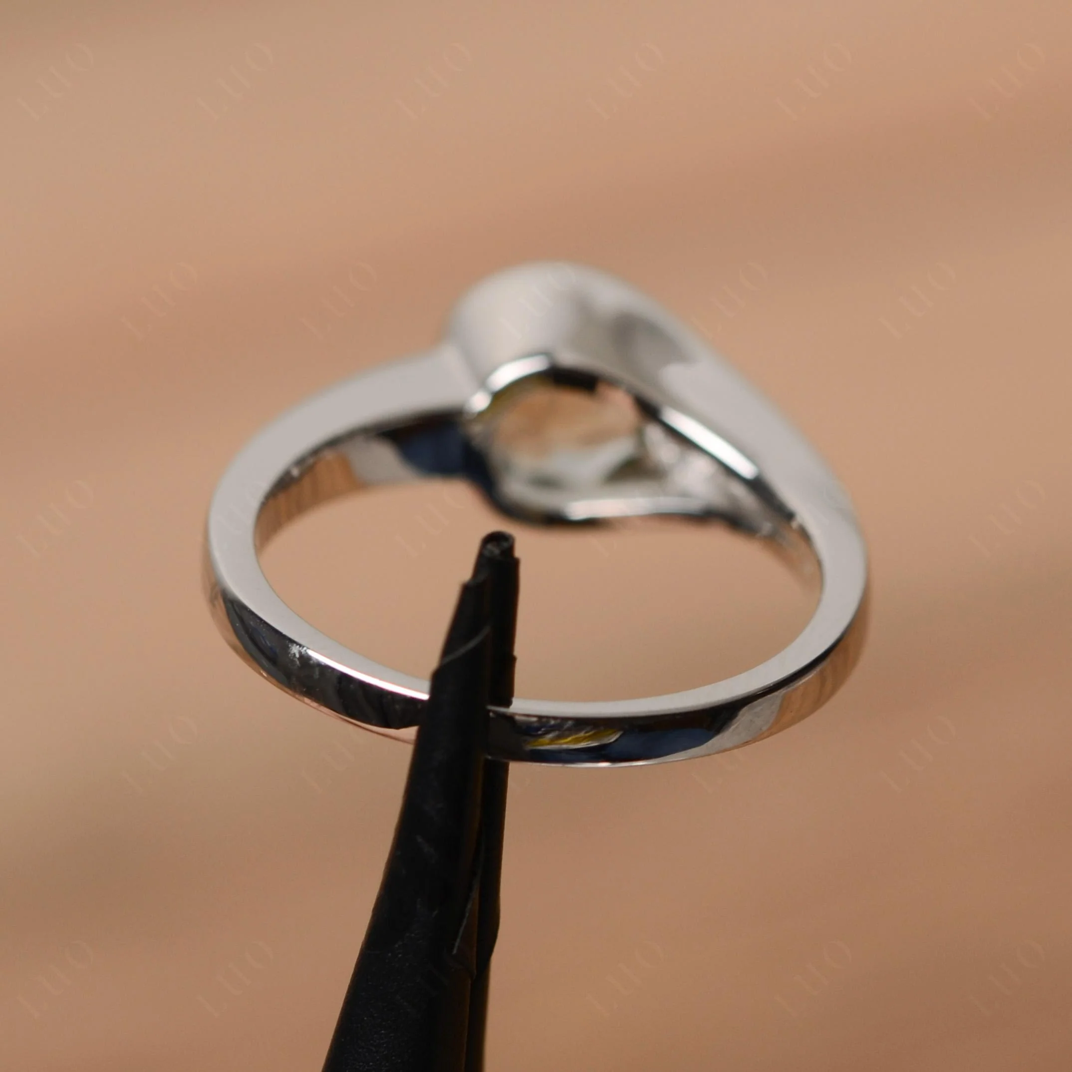 Prince Rupert's Drop Green Amethyst Ring - Image 11