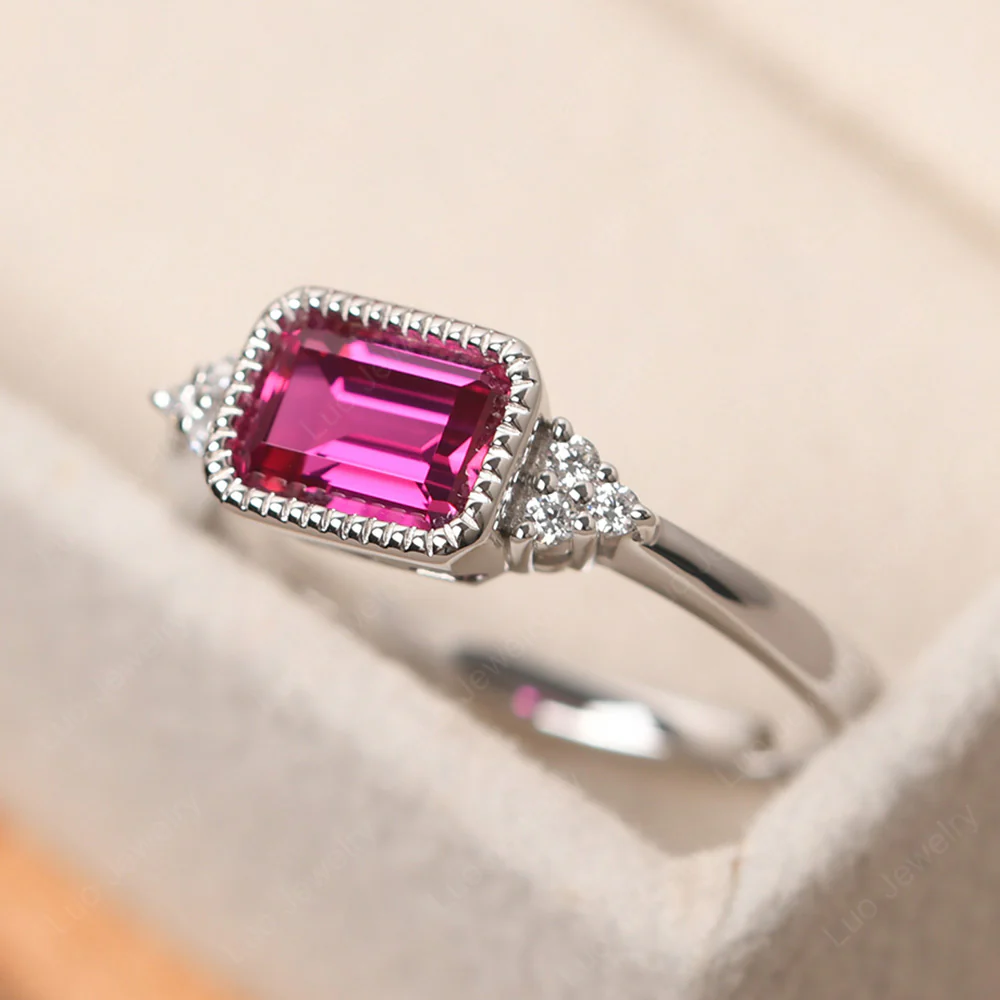 Ruby Classic Engagement Ring - Image 2