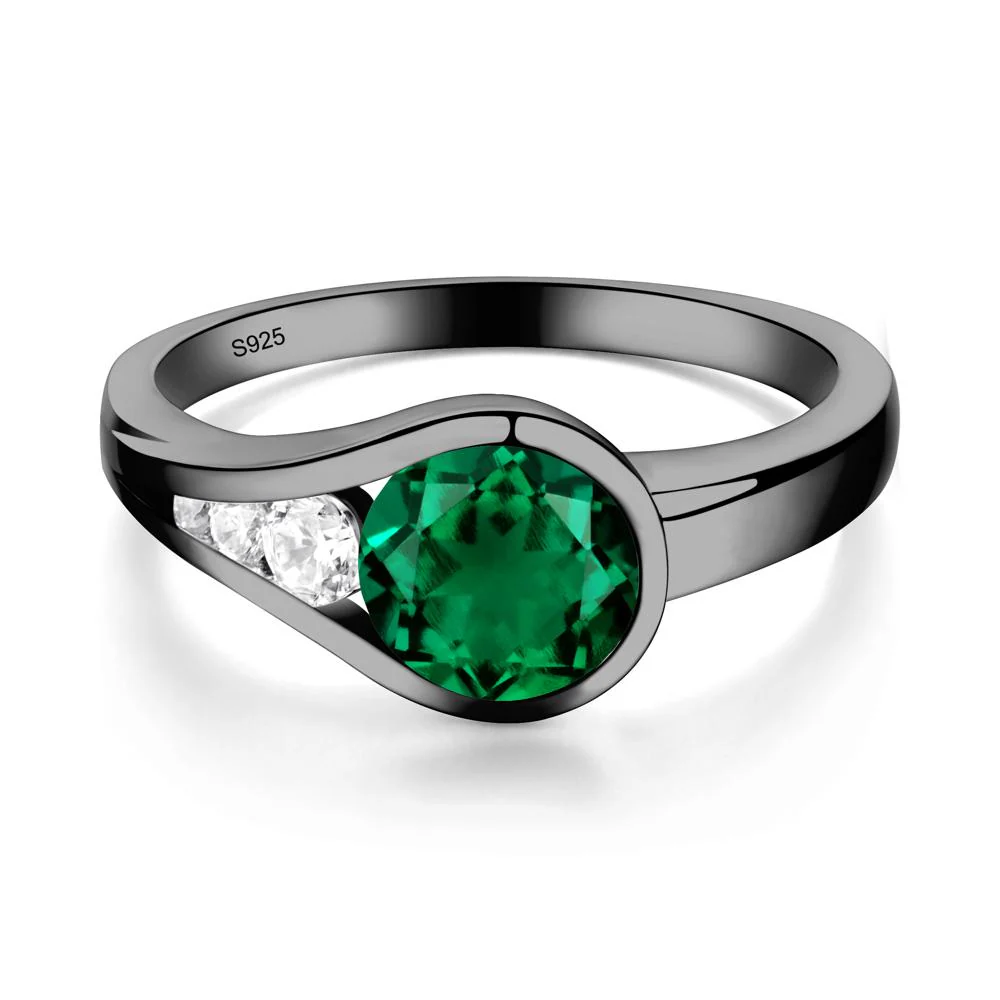 Prince Rupert's Drop Emerald Ring - Image 5
