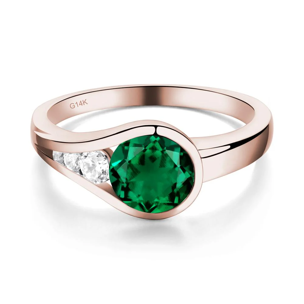 Prince Rupert's Drop Emerald Ring - Image 7