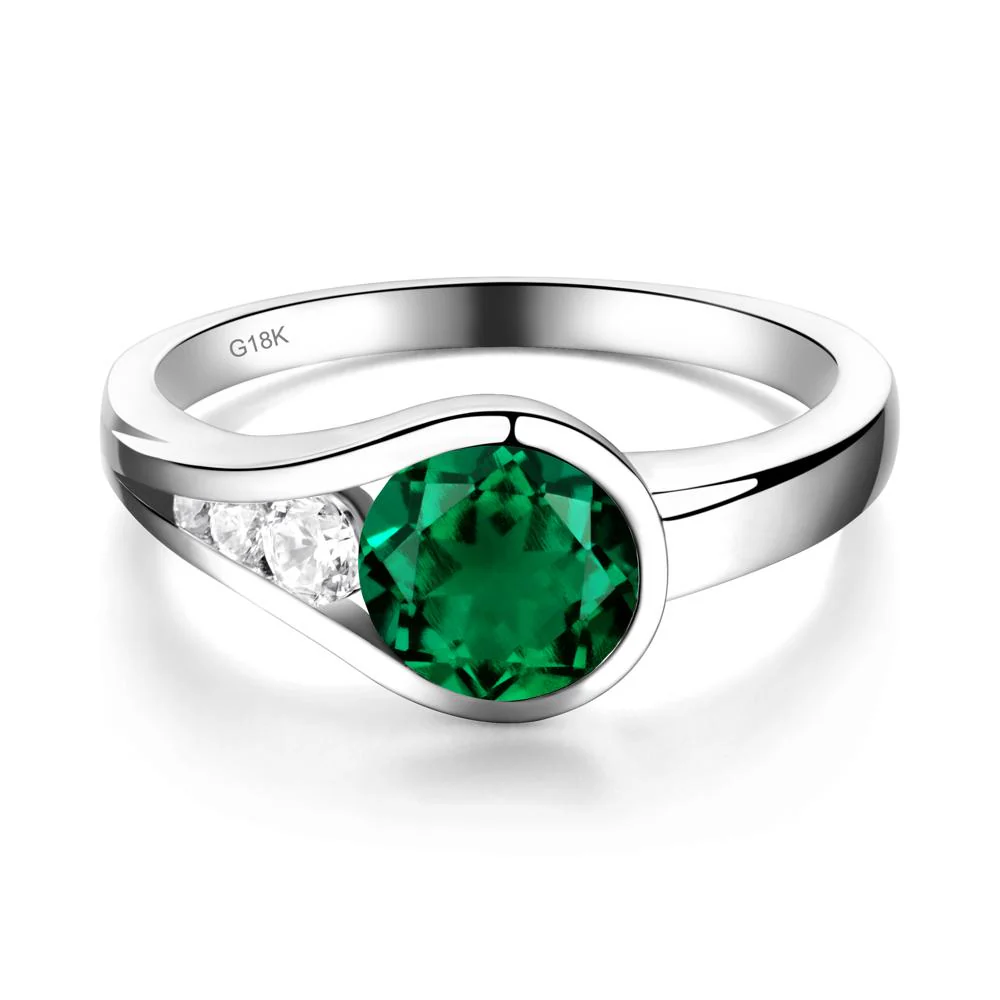 Prince Rupert's Drop Emerald Ring - Image 8