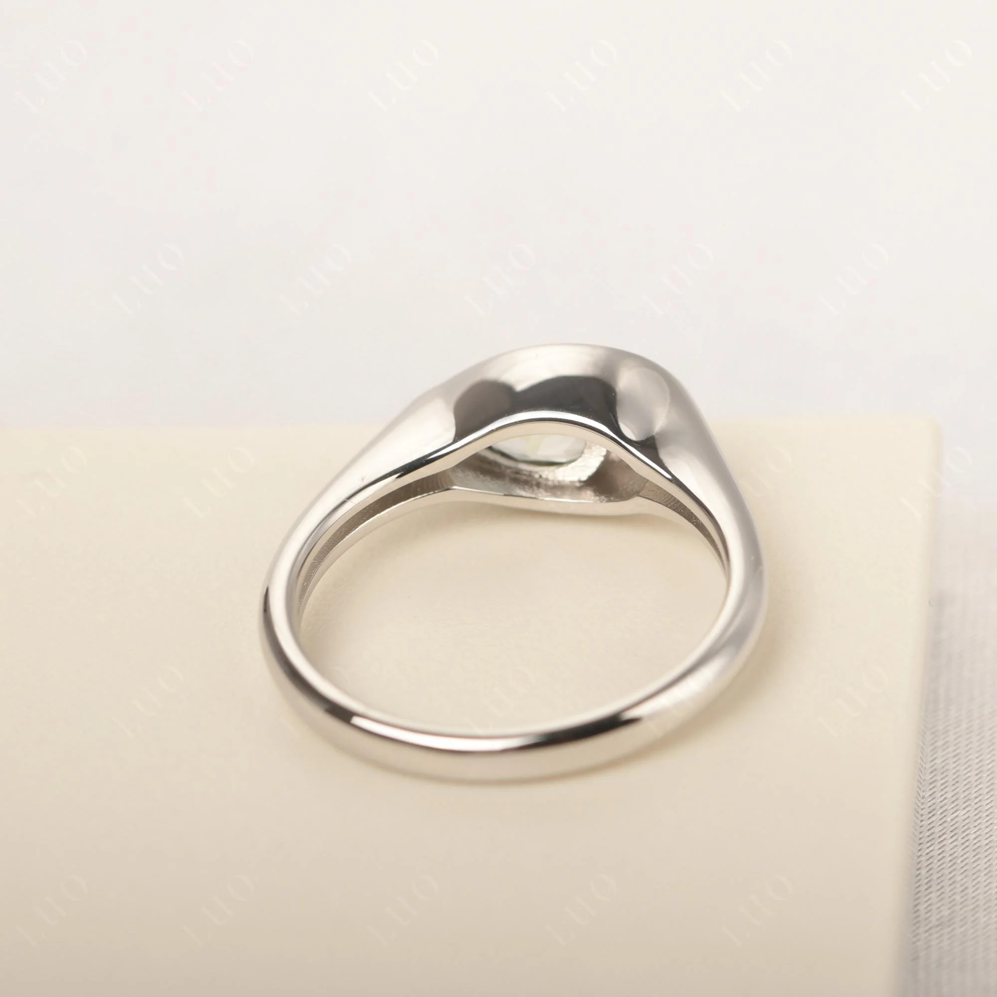 Lemon Quartz Unique Engagement Ring - Image 12