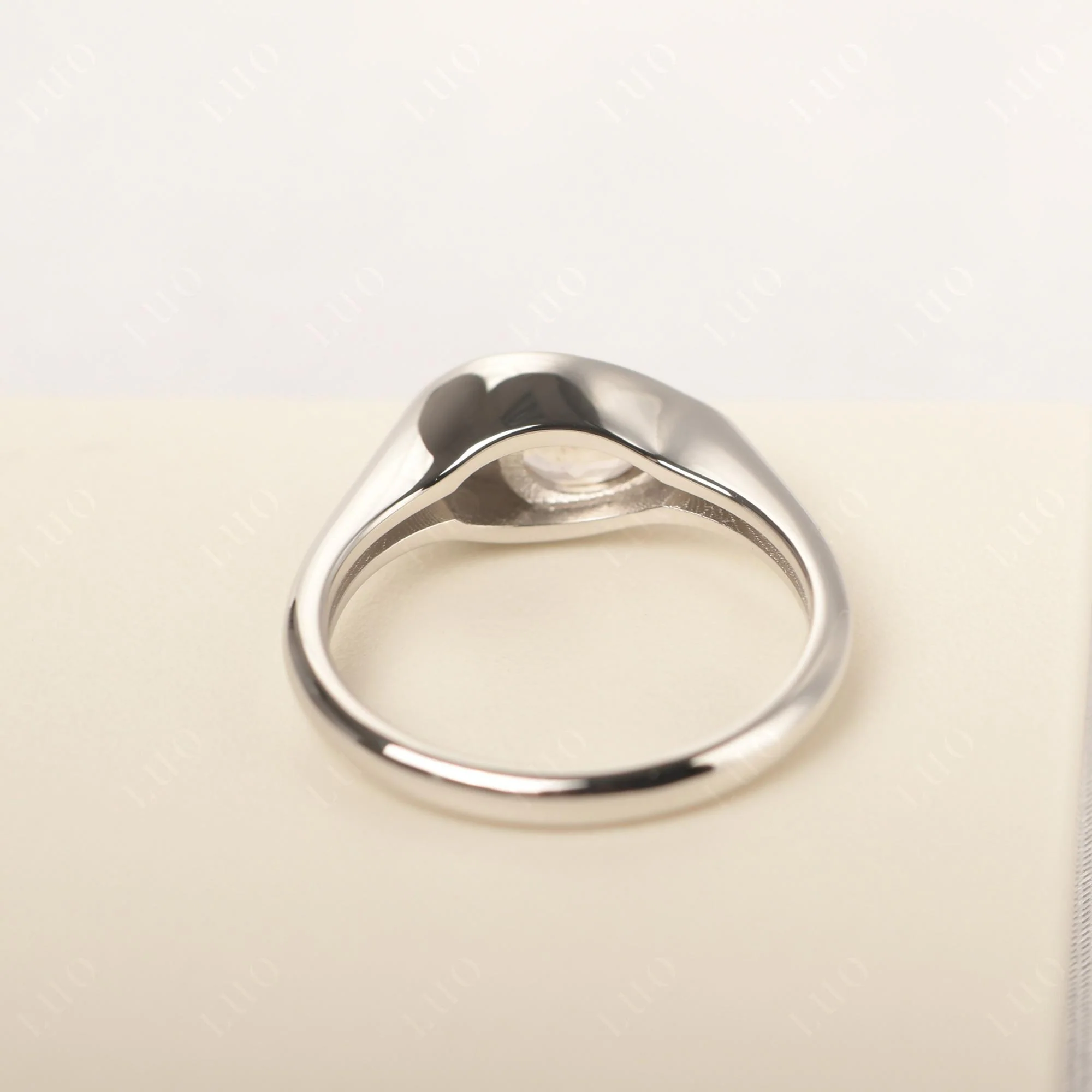 Morganite Unique Engagement Ring - Image 12