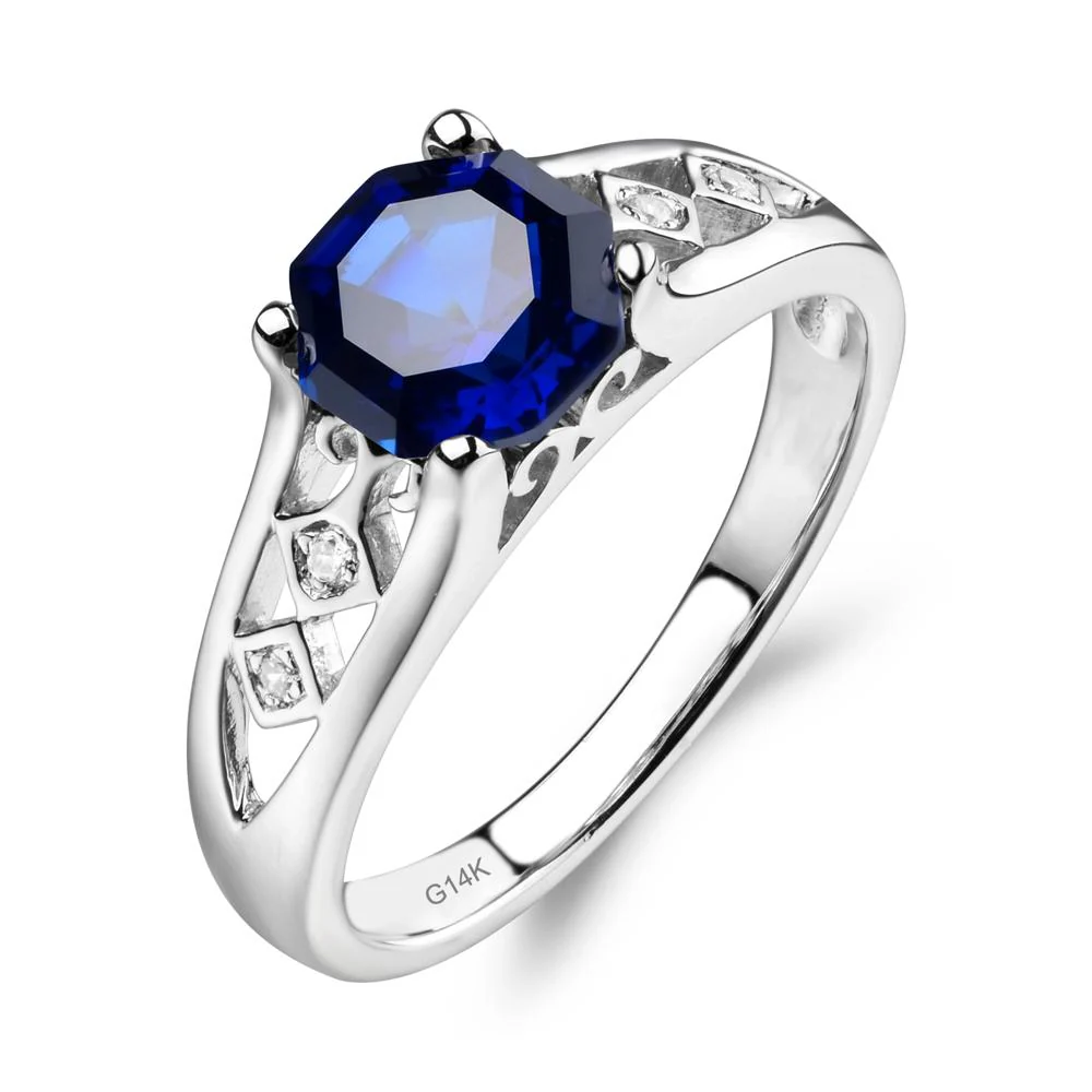 Vintage Sapphire Ring - Image 4