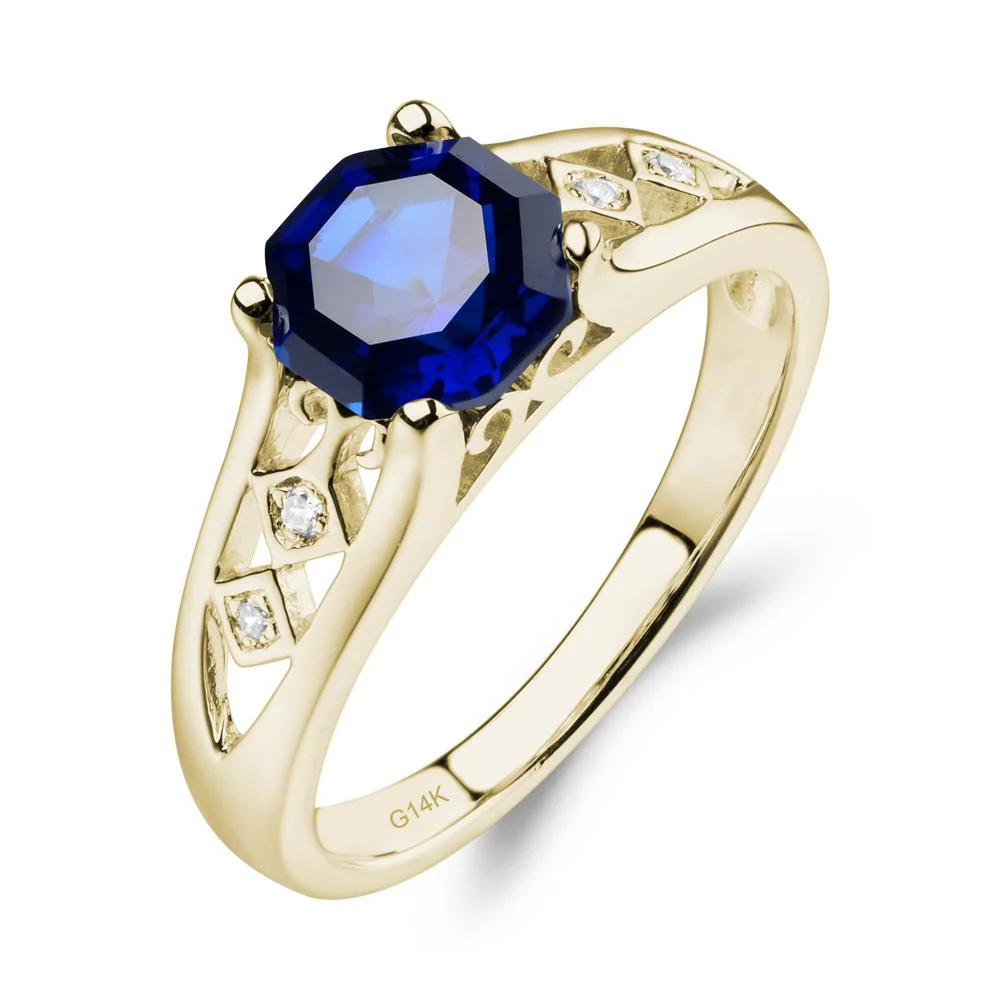 Vintage Sapphire Ring - Image 5
