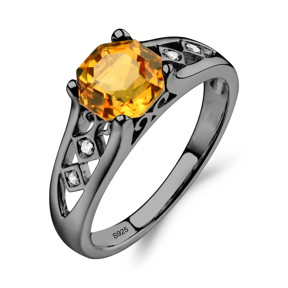 Vintage Citrine Ring - Image 3