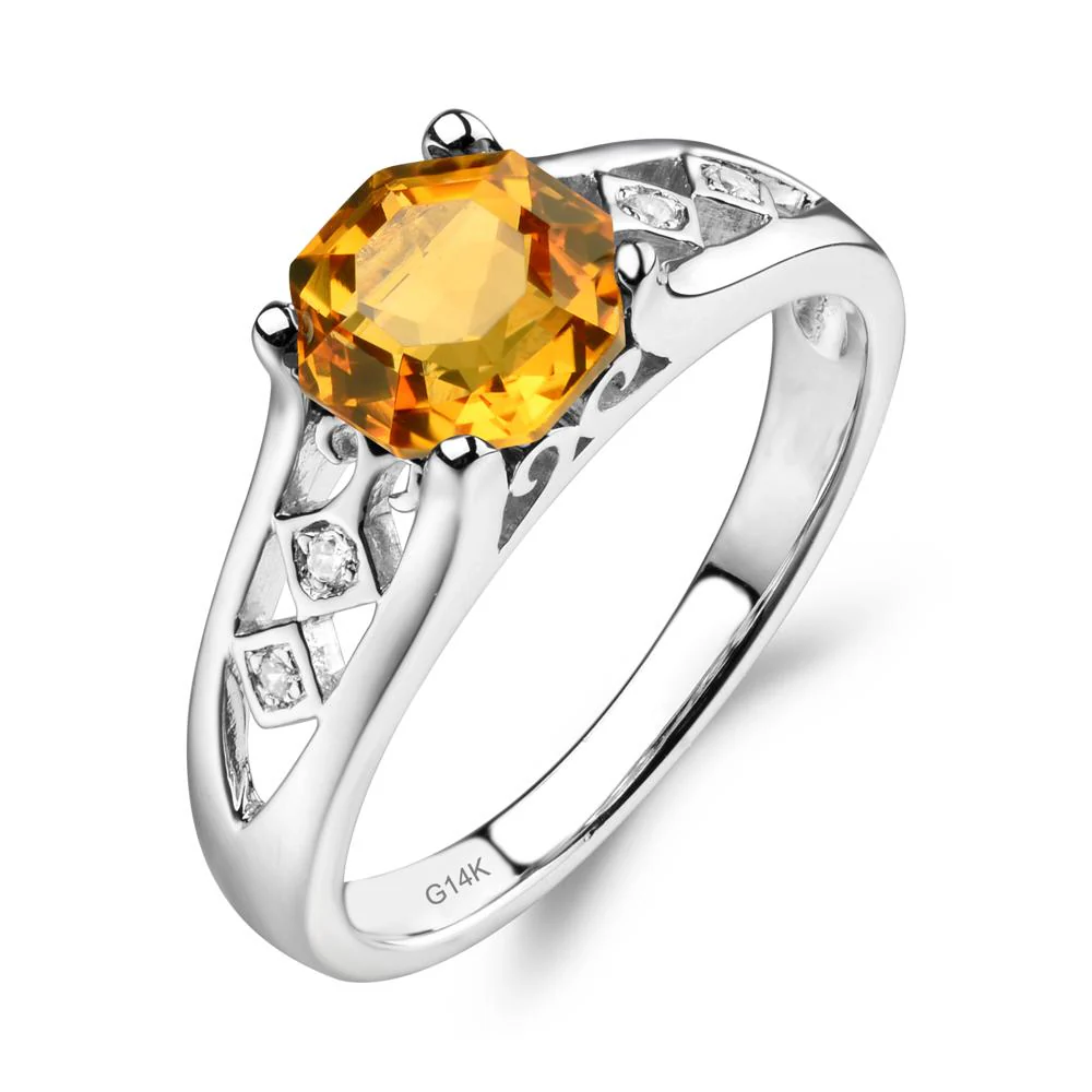 Vintage Citrine Ring - Image 4