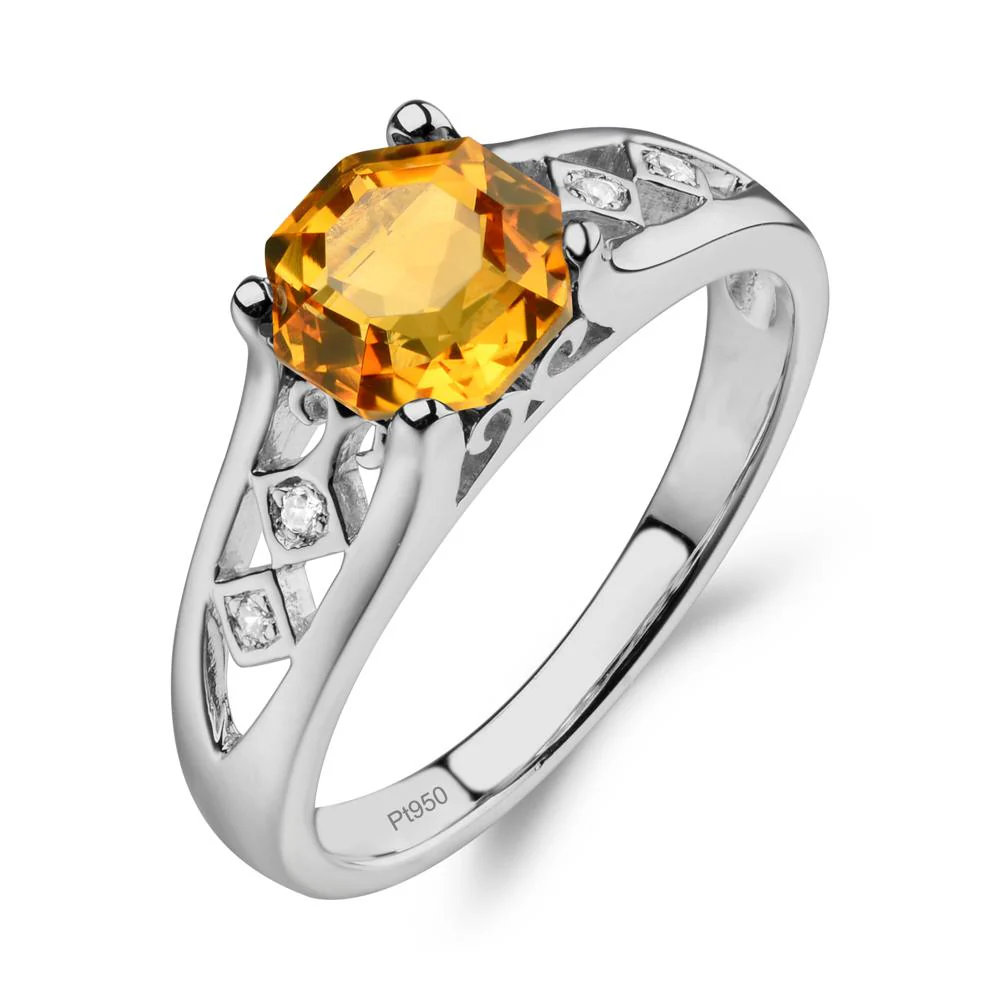 Vintage Citrine Ring - Image 6