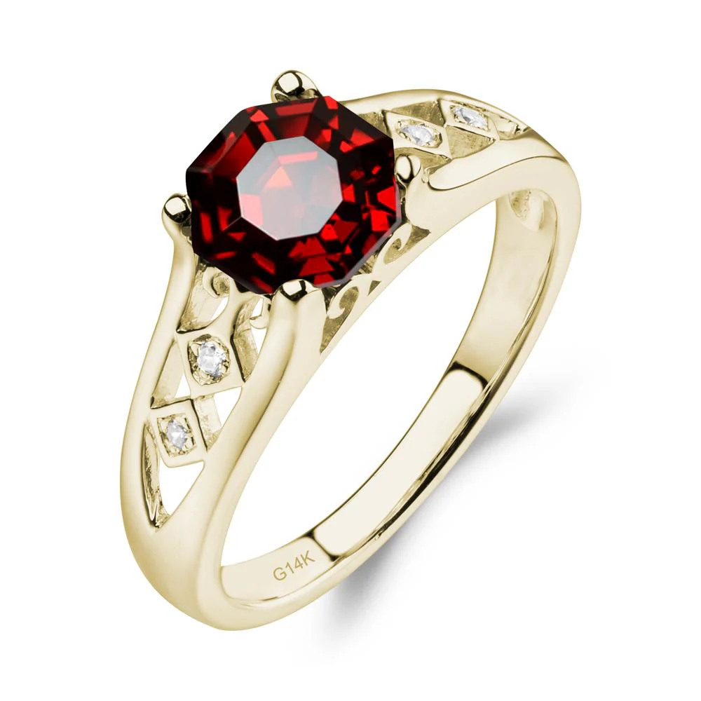 Vintage Garnet Ring