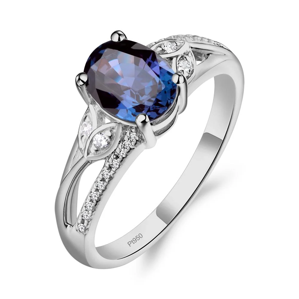 Oval Cut Alexandrite Ring - Image 9