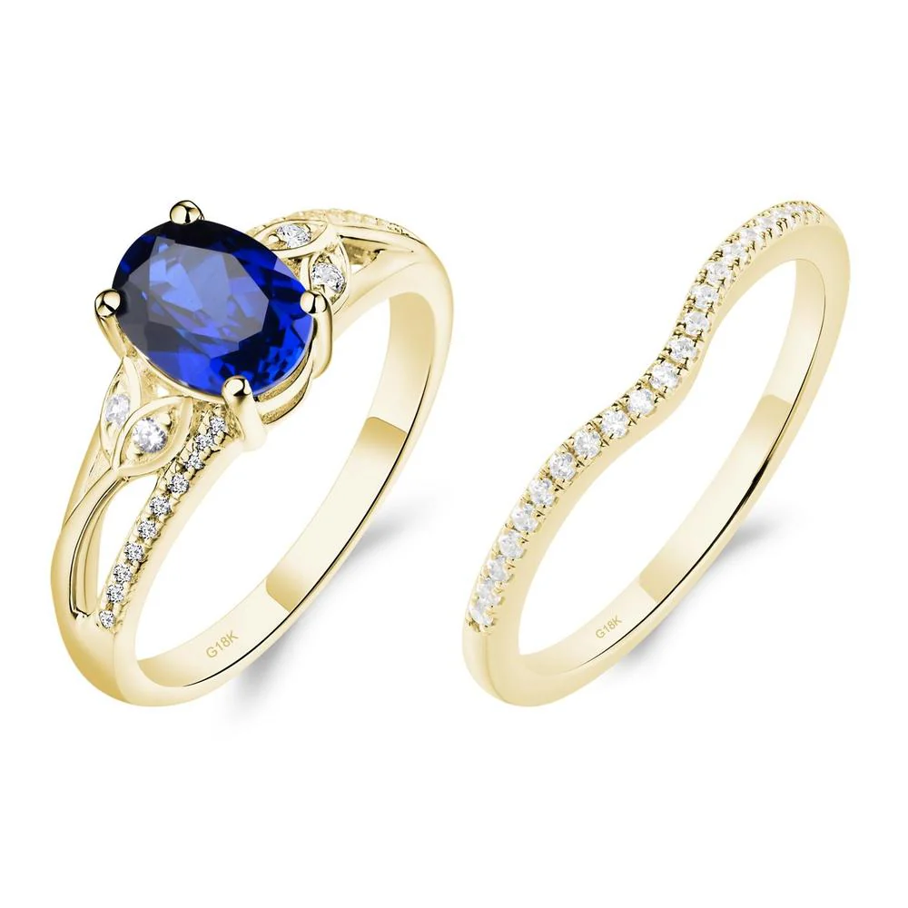 Oval Cut Sapphire Ring - Image 21