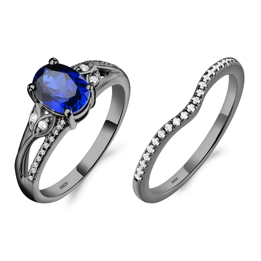 Oval Cut Sapphire Ring - Image 23