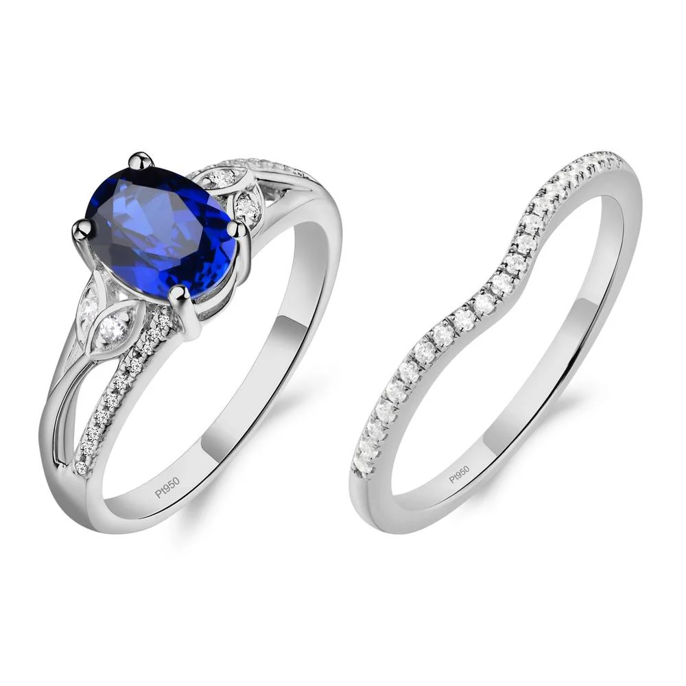 Oval Cut Sapphire Ring - Image 25