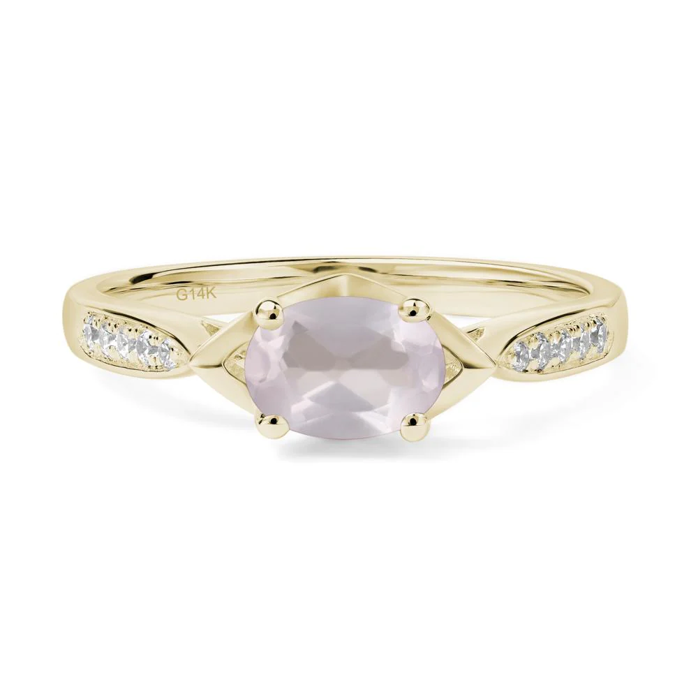 Rose Quartz Petite Ring - Image 5